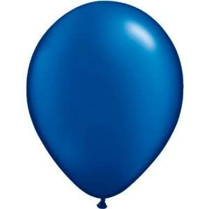  Pearl Sapphire Blue, Qualatex 11 Latex Balloon  50ct 