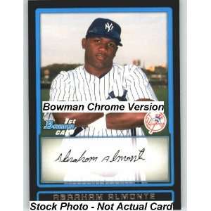 2009 Bowman Chrome Prospects #BCP49 Abraham Almonte   New York Yankees 