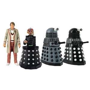  Doctor Who Resurrection of the Daleks Action Figure Set Toys & Games