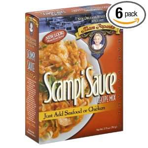 Mam Papauls Dinner Mix Scampi Sauce, 2.75 Ounce (Pack of 6)  