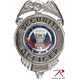  Rothco Silver Security Officer Badge 