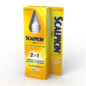  SCALPICIN 2 in 1 Scalp Itch Treatment, 1.5 Ounce Health 