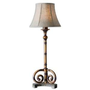  Uttermost 40 Inch Nepali Lamp In Natural Bamboo Finish w 