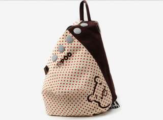   Fashion Pixel Backpack School Womens Girls Students canvas Cute bag