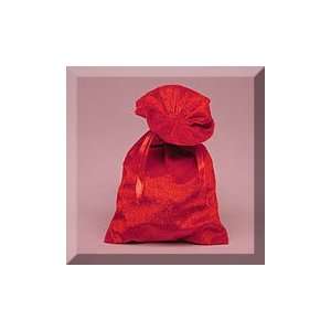  20ea   3 X 4 Red Velvet Fabric Bag