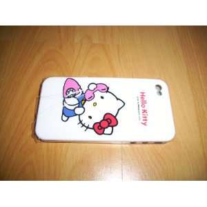  Hello Kitty iPhone 4 4G Hard Case White 
