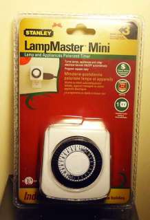 Indoor Timer Stanley LampMaster Mini Lamp Appliance Polarized 56402 
