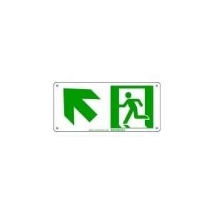 BRADY 114688 Exit Sign,Glow In The Dark  Industrial 