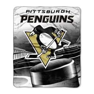  Pittsburgh Penguins 50 x 60 Micro Raschel Throw Blanket 