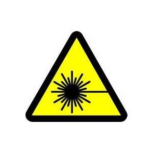  WARNING Labels LASER HAZARD 2 Adhesive Dura Vinyl