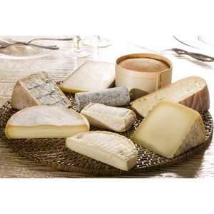 French Cheese Sampler   5 Gourmet Cheeses from France