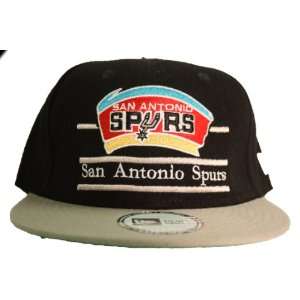  San Antonio Spurs Two Tone Snapback Adjustable Plastic Snap 