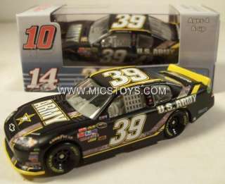 64 2012 Ryan Newman #39 Army Kids Pitstop Gold Nascar Lionel Diecast 