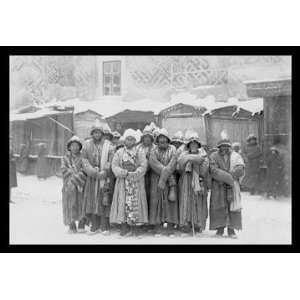   Buyenlarge Monks in Samarkand 12x18 Giclee on canvas