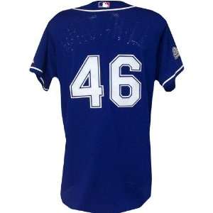  #46 Dodgers Game Used Batting Practice Jersey  (circa 