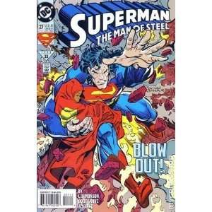  DC COMICS   SUPERMAN THE MAN OF STEEL  BLOW OUT 