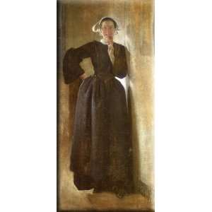   Maid 8x16 Streched Canvas Art by Alexander, John White