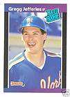Gregg Jefferies 1989 Donruss #35 RC 89 Rookie Mets