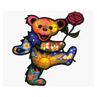 Dan Morris Fantasy Art Dancing Bear Rose Sticker  Kitchen 