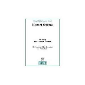  Alfred 00 H28 15 Songs from the Operas of Mozart Musical 