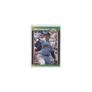  1989 Donruss #419   Allan Anderson Sports Collectibles