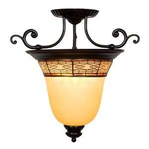  R.A.M. Lighting SAH 13IN?? Sahara 2 Light Semi Flush 