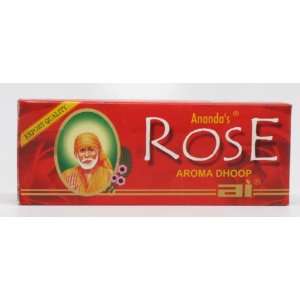  Rose   Anand Dhoop Stick Incense   15 20 Logs