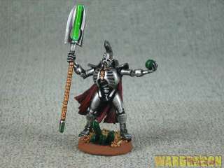 Warhammer 40K WDS painted Necron Lord with Resurrection Orb t79  