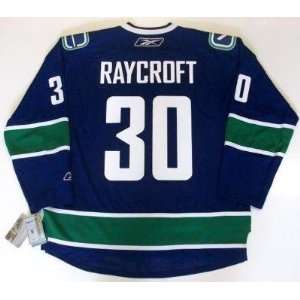 Andrew Raycroft Vancouver Canucks Reebok Premier Jersey   XX Large 