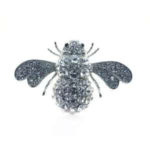  Crystal Silver Bug Pin Jewelry