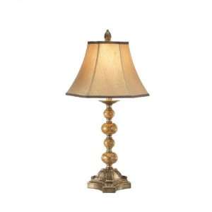   Marble Ball Accent Decorative Table Lamps with Structured Shade 28