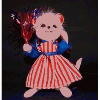  Annalee 250908 6 Inch Patriotic Girl Mouse Toys & Games