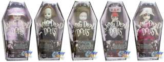 Mezco Living Dead Dolls Series 23 Action Figures Set Jennocide Teddy 
