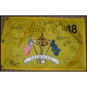  2008 Ryder Cup Team Usa Winners Autographed/Hand Signed 