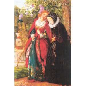  Hand Made Oil Reproduction   Arthur Hughes   24 x 36 