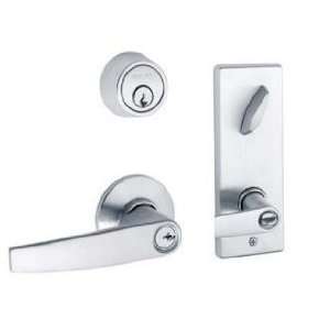 Schlage S210PD 626 Satin Chrome Entrance Single Locking Interconnected 
