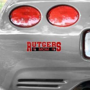  NCAA Rutgers Scarlet Knights Mom Car Decal Automotive