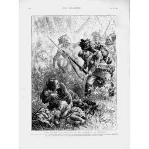  1874 Fugitives Forest La Saudraie Men War Fighting