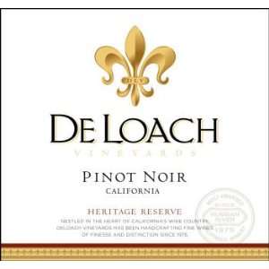  2009 DeLoach California Pinot Noir 750ml 750 ml Grocery 
