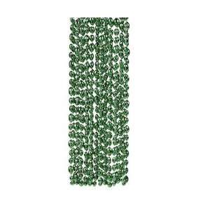  Green Football Bead Necklaces (1 dozen)   Bulk [Toy 