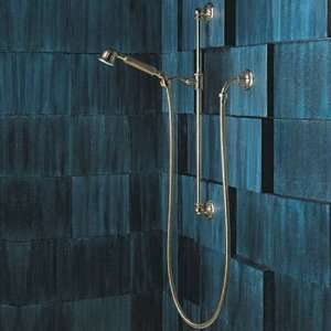 Herbeau 225870 Weathered Brass Pompadour Shower Combination on Sliding 