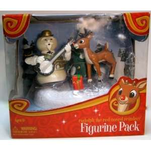  Rudolph the Red Nosed Reindeer Figurine Pack Sams 