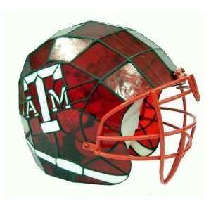  Texas A&M Aggies Glass Helmet Lamp