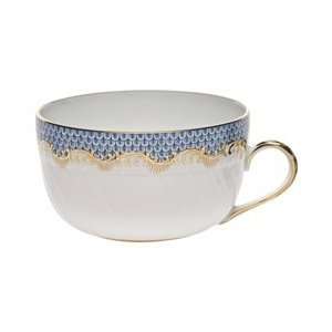  Herend Fish Scale Light Blue Canton Cup