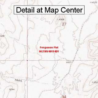   Map   Ferguson Flat, Nevada (Folded/Waterproof)