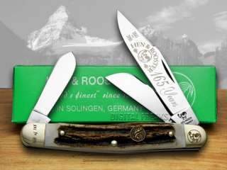 HEN & ROOSTER AND Stag Stockman 1/165 Pocket Knives  