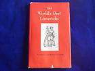 1951 The Worlds Best Limericks Vintage Hardcover Book