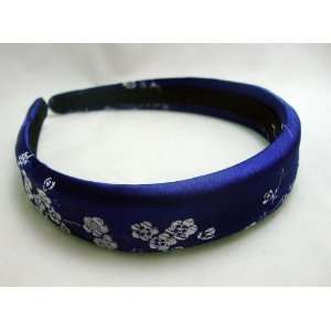 Royal Blue Asian Satin Headband