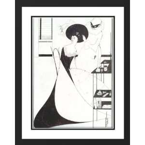 Beardsley, Aubrey 28x36 Framed and Double Matted The Toilet of Salome 