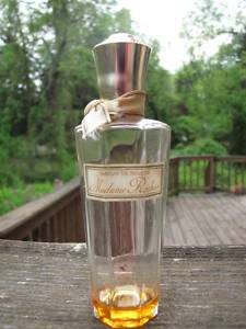 Vintage Perfume bottle Parfum deToilette Madame Rochas  